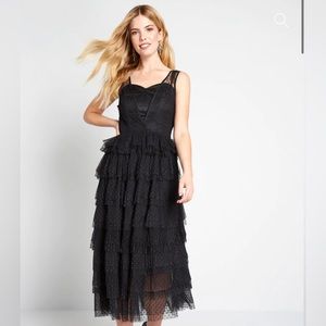 ModCloth x Collectif Truth be Tulle-d Midi Dress